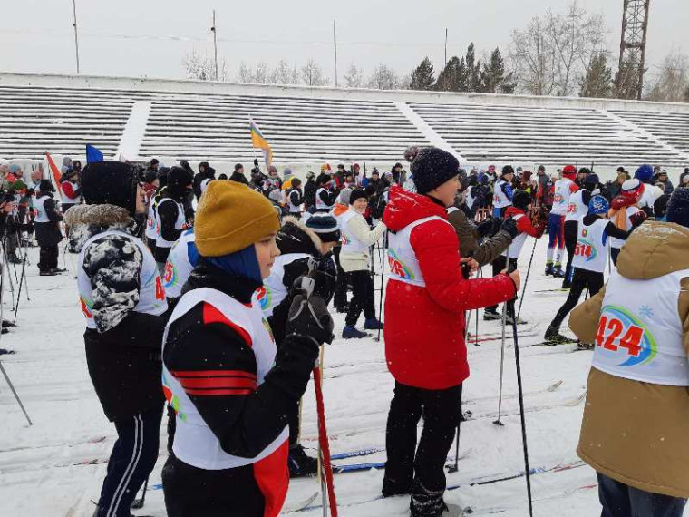 ﻿﻿Праздник здоровья и спорта «Лыжня России–2024».